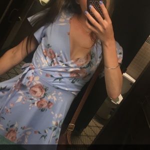 Francesca’s Blue Sun Dress
